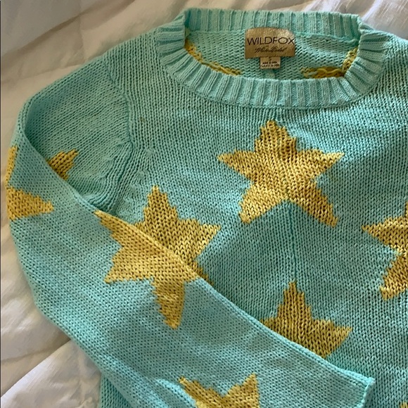 Wildfox White Label Star Knit Sweater - Picture 2 of 8